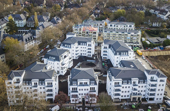 Neues Quartier Wielandhöfe in Bochum.
