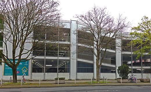 Parkhaus Siegerlandcenter.