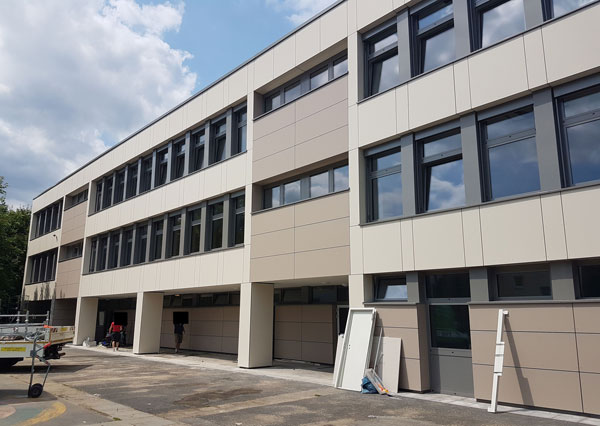 Sanierung Karl-Simrock-Schule in Bonn.