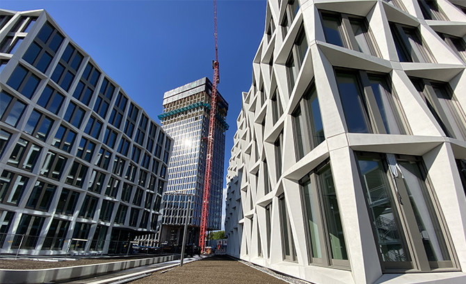 Neuer Kanzlerplatz in Bonn - Bauphase.