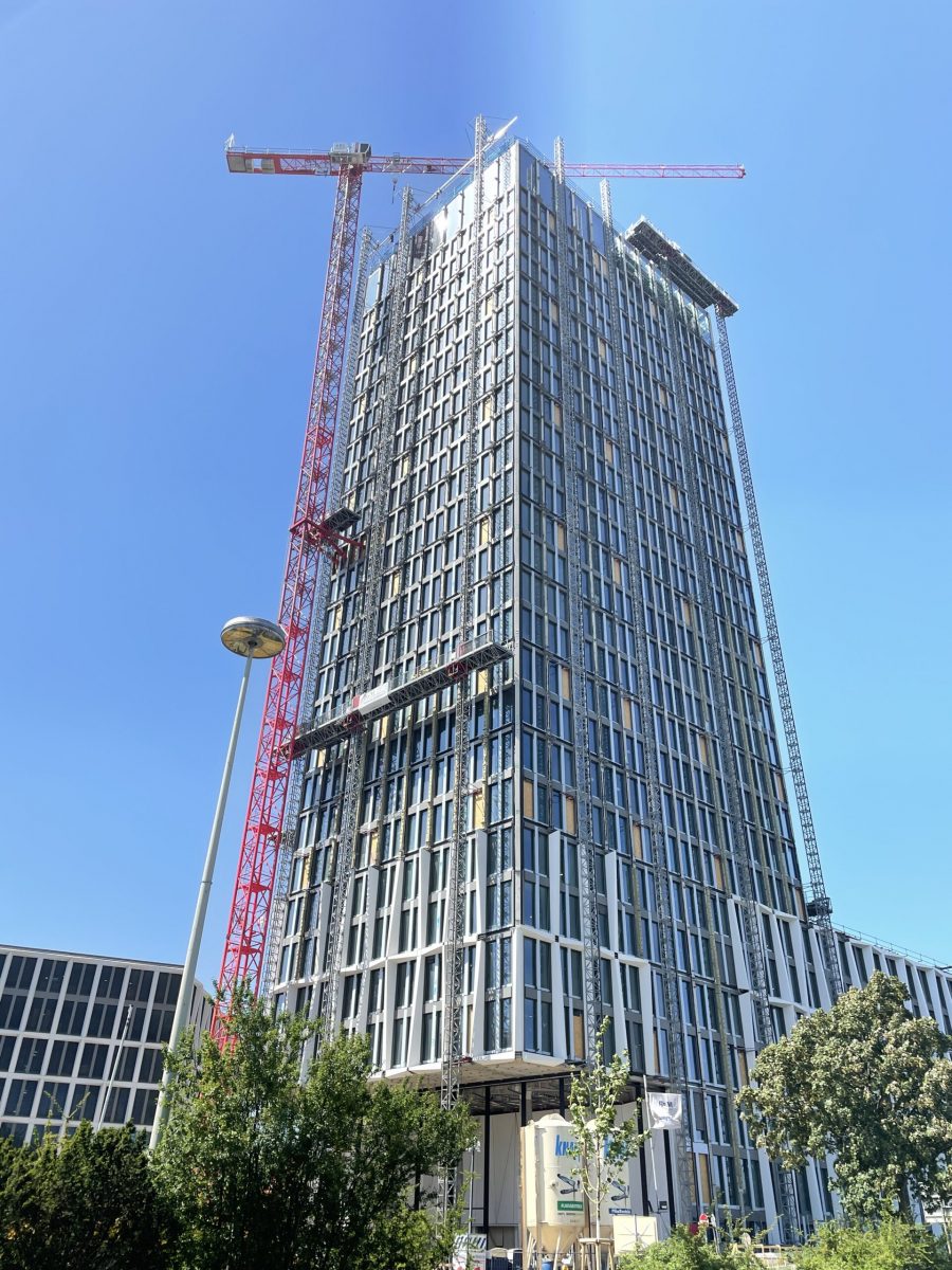 Neuer Kanzlerplatz in Bonn - Bauphase.