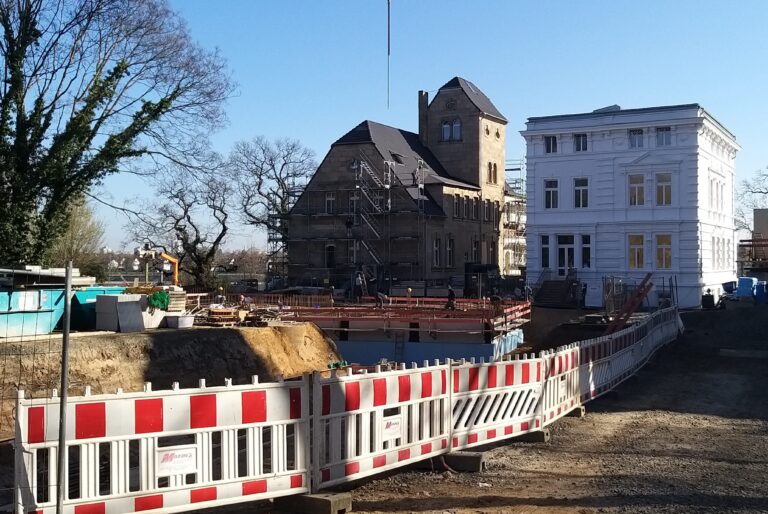 Sanierung Villen Heckmann und Ingenohl in Bonn.
