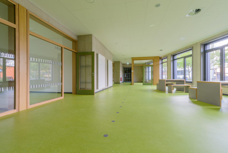 Erweiterung Gesamtschule Dellbrücker Mauspfad - Innenräume.