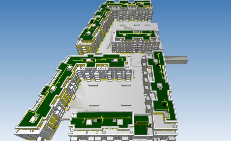Wohnquartier Ringviertel (BIM) - Gesamtübersicht.