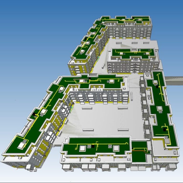 Wohnquartier Ringviertel (BIM) - Gesamtübersicht.