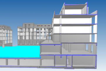 Wohnquartier Ringviertel (BIM) - Schnitt Haus 7.