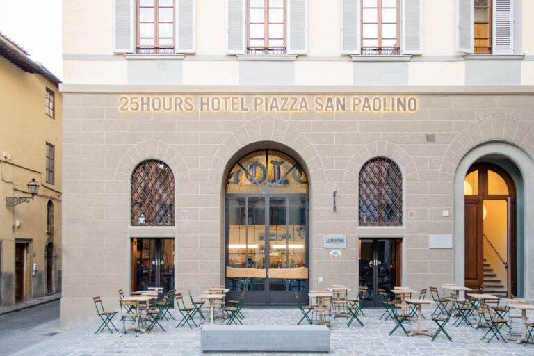 Neubau 25hours Hotel Florenz.