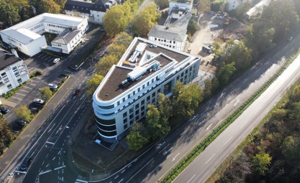 Büro- und Geschäftshaus mit Tiefgarage in Bonn-Bad Godesberg.