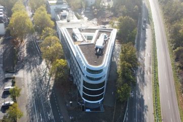 Büro- und Geschäftshaus mit Tiefgarage in Bonn-Bad Godesberg.