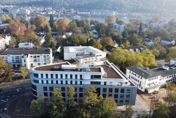 Büro- und Geschäftshaus mit Tiefgarage in Bonn-Bad Godesberg.