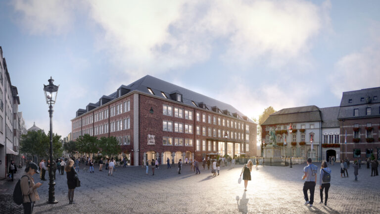 Kämmerei Düsseldorf - Visualisierung Marktplatz.