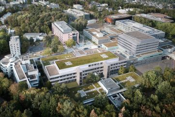 UKB - Nachnutzung Neurozentrum - Fotomontage.