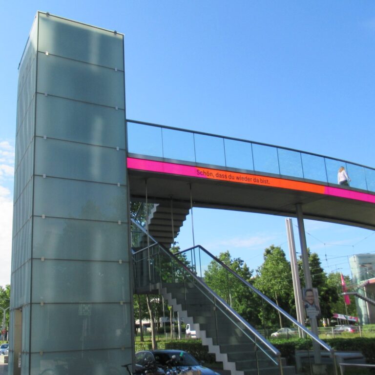 Bauwerksprüfung B9 Telekombrücke und Aufzugsschächte.