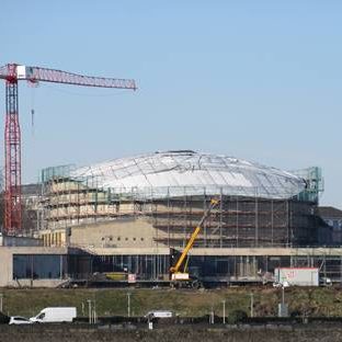 Beehovenhalle Bonn - während Instandsetzung und Modernisierung.