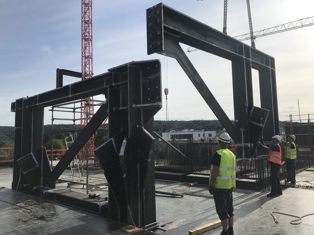 Neuer Kanzlerplatz in Bonn - Baustelle.