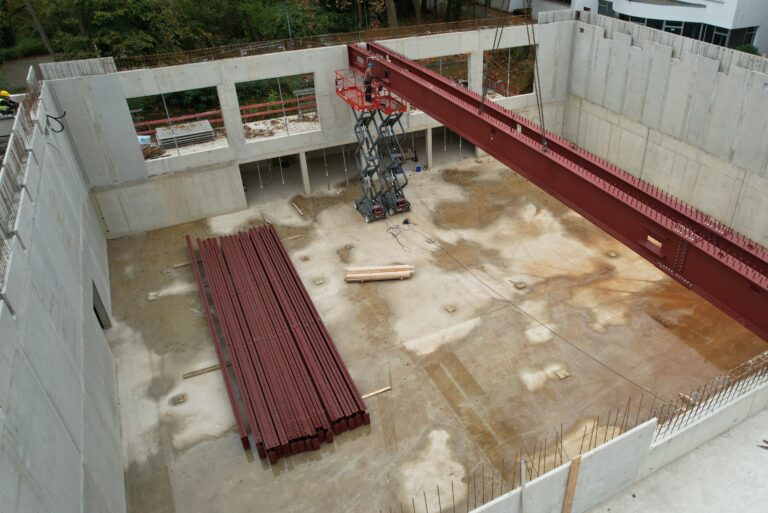 Elisabeth-von-Thüringen-Schule in Brühl - Rohbau.