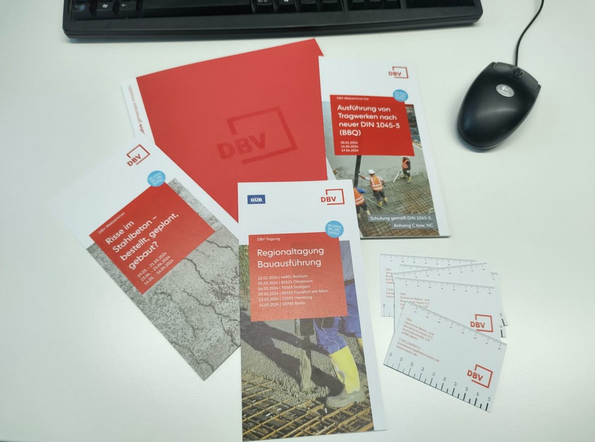 HZI ist Mitglied beim DBV, dem Deutschen Beton- und Bautechnik-Verein.