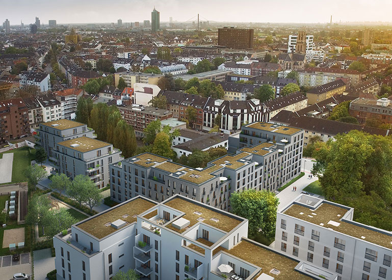 Ulmer Höh' in Düsseldorf.