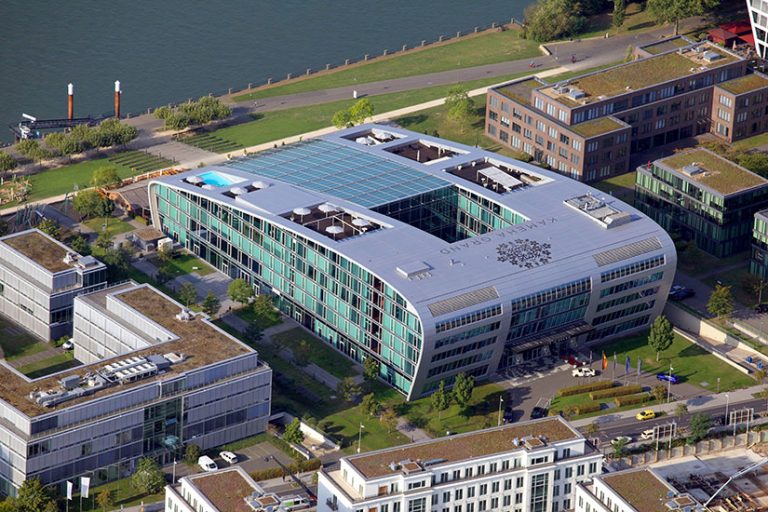 5-Sterne-Hotel Kameha Grand in Bonn - Luftbild.