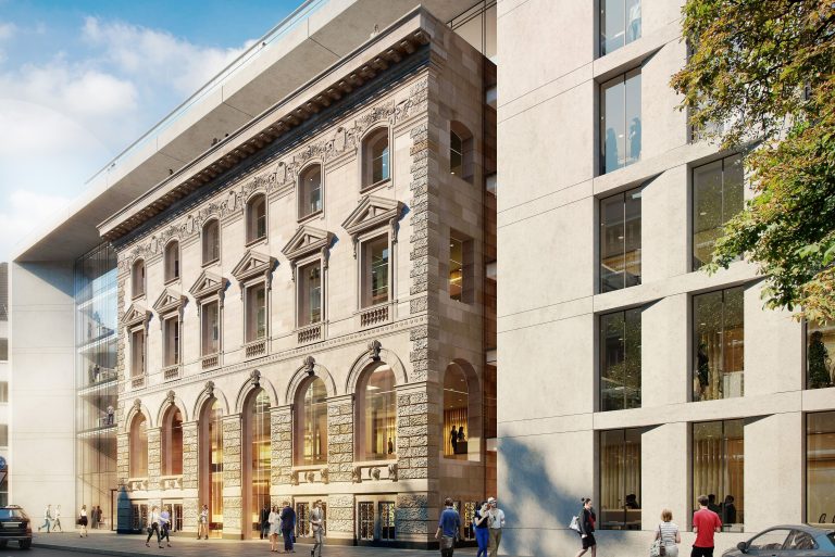 Visualisierung Bürogebäude Fürst & Friedrich