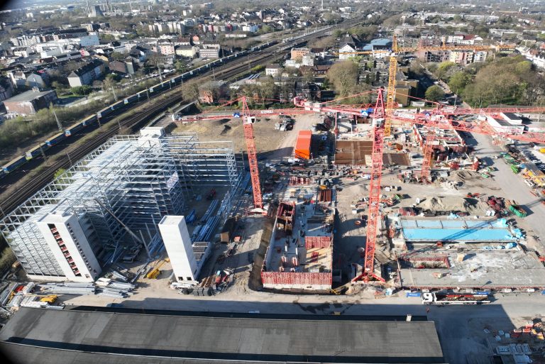 Luftbild Baustelle HSPV