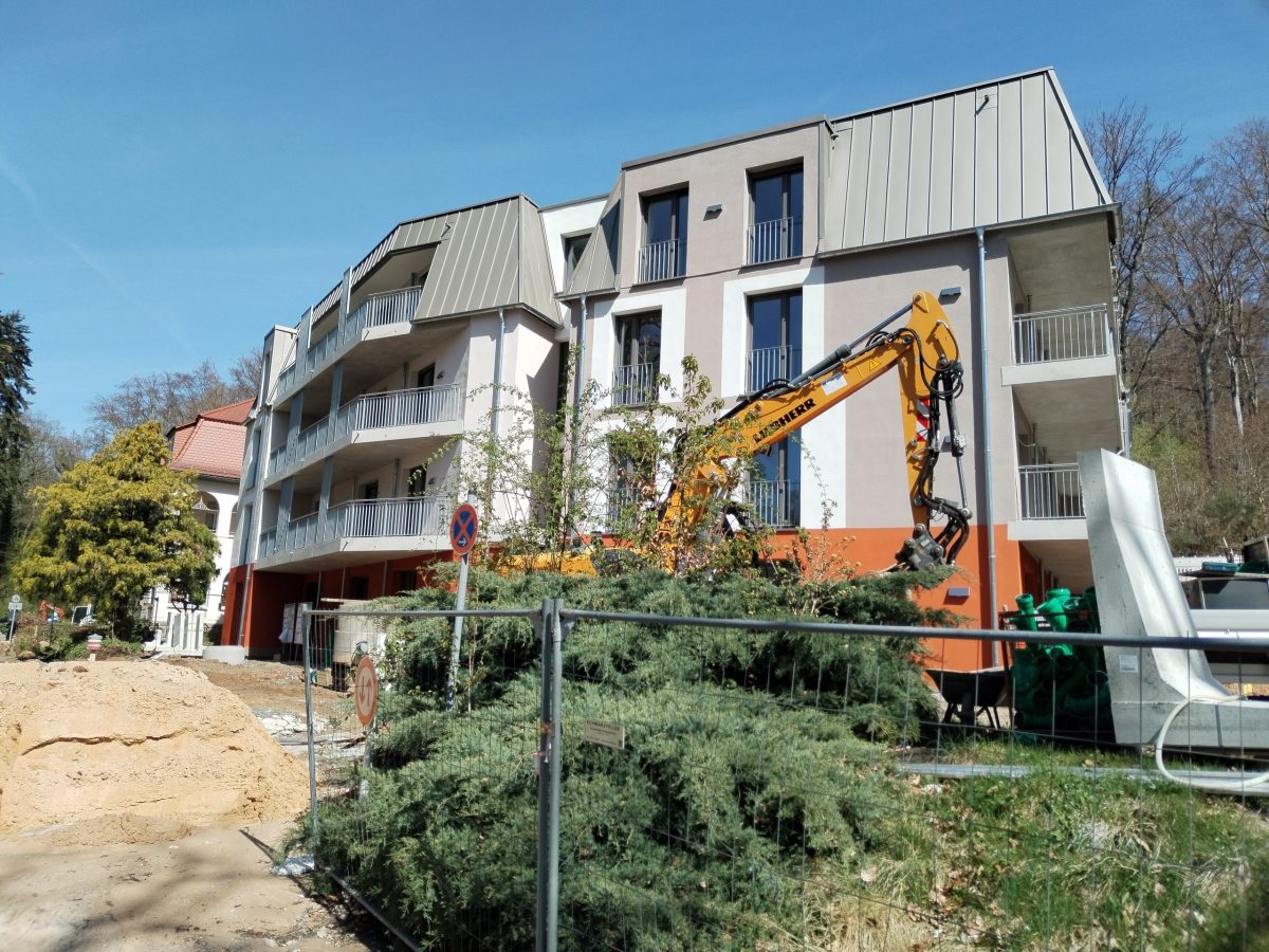 Neubau Betreutes Wohnen Kaufungen - Baustelle.