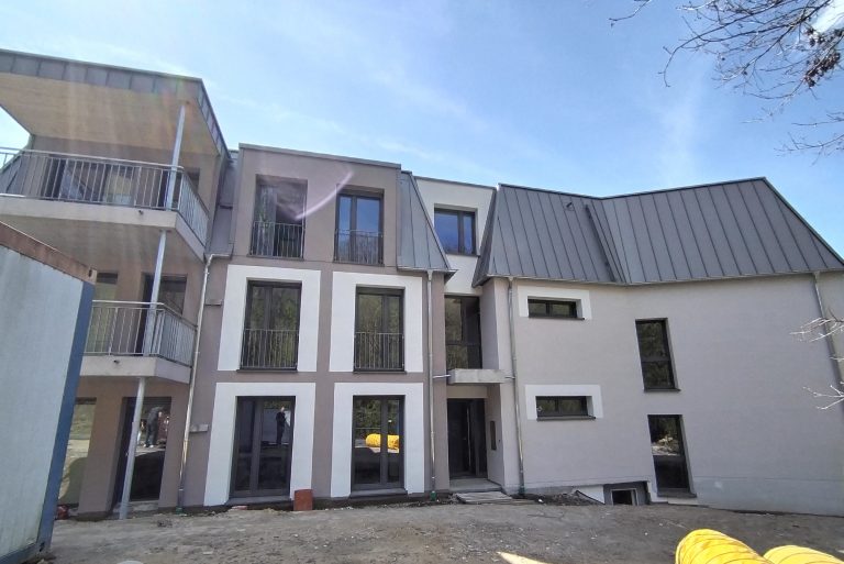 Baustelle Betreutes Wohnen Kaufungen.