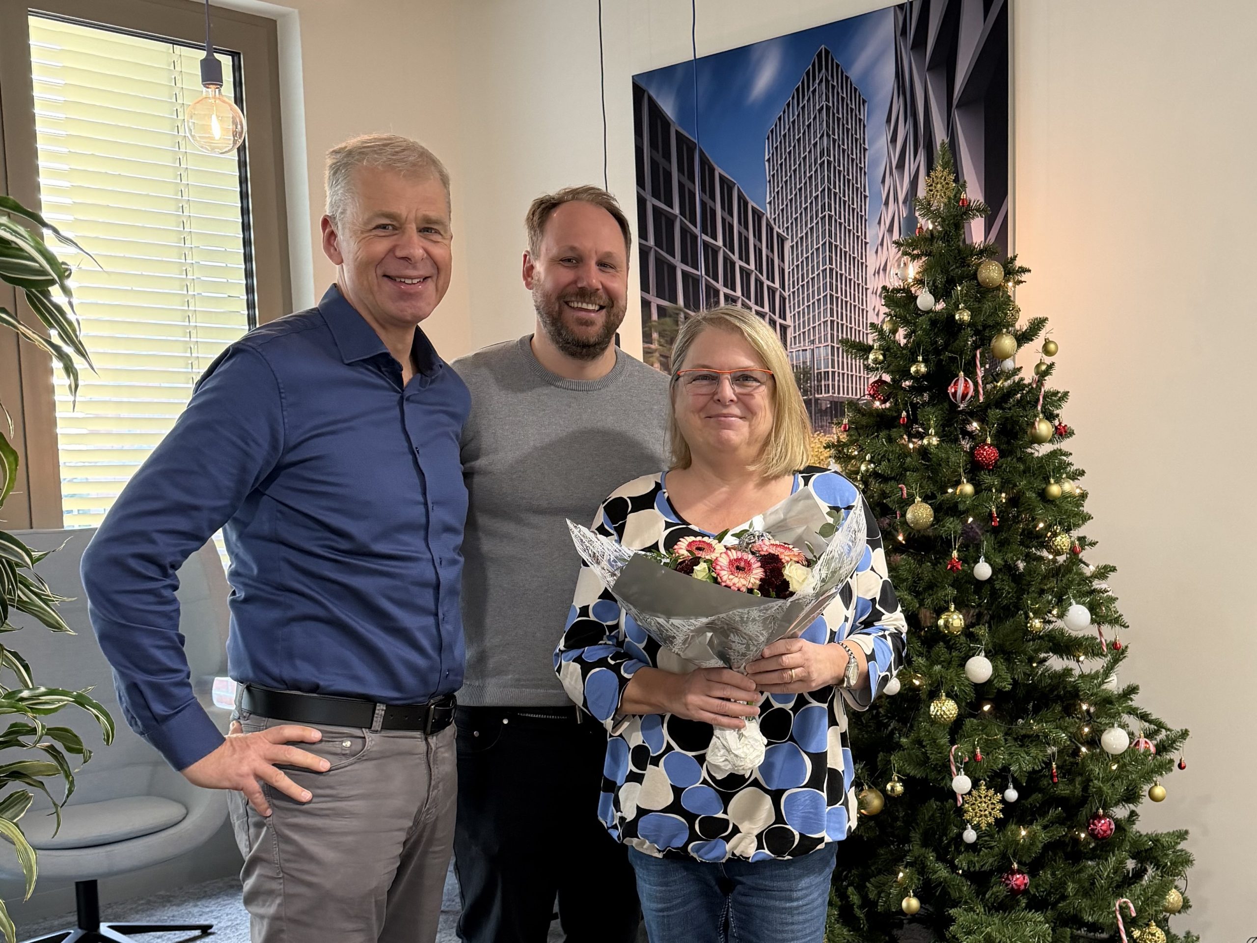 Wulf Zillinger, Martin Henneker und Monika Franken.