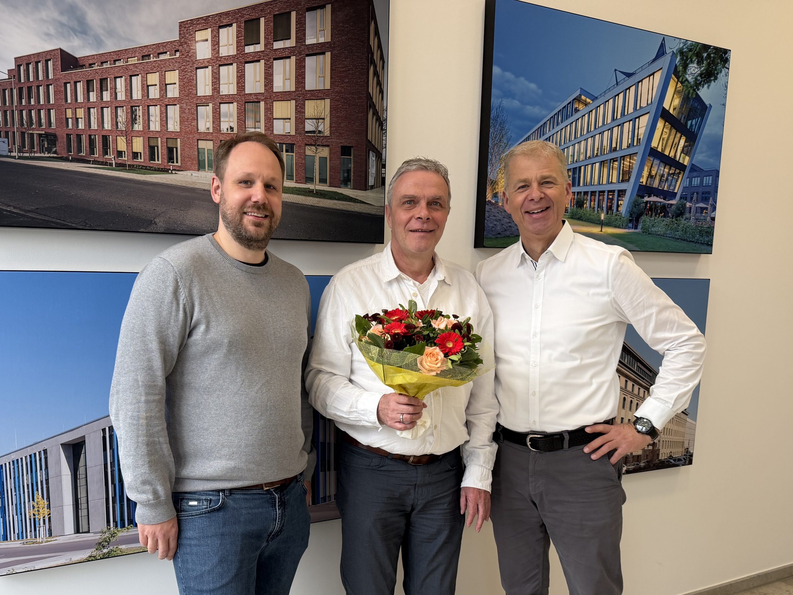 Martin Henneker, Ralf Bachenberg und Wulf Zillinger.