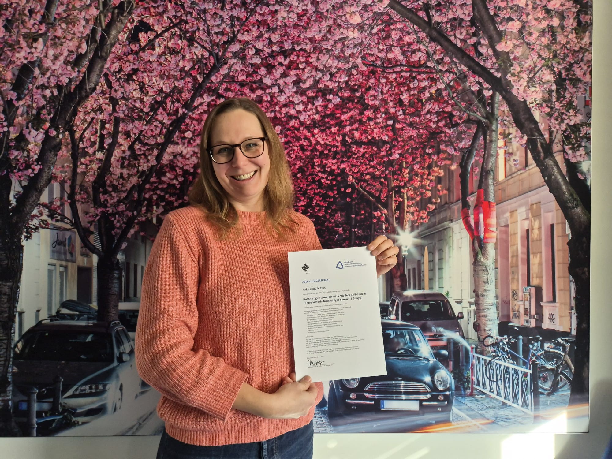 Koordinatorin Nachhaltiges Bauen Anke Klug.