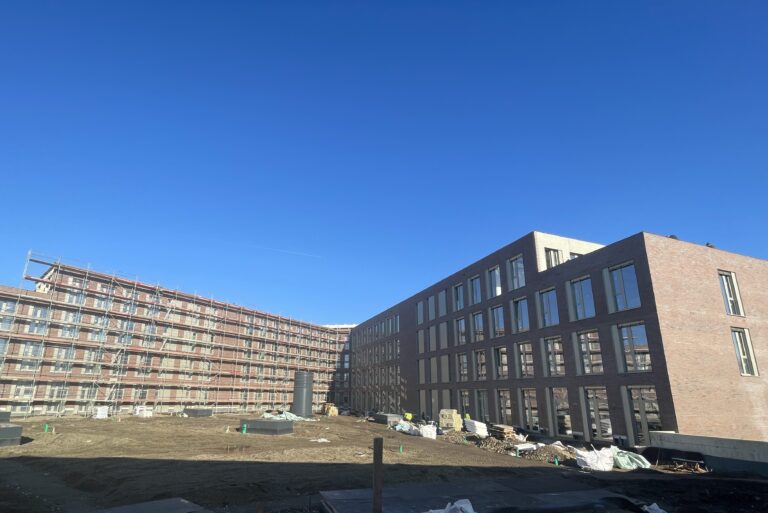 HZI - Baufortschritt am neuen Standort.