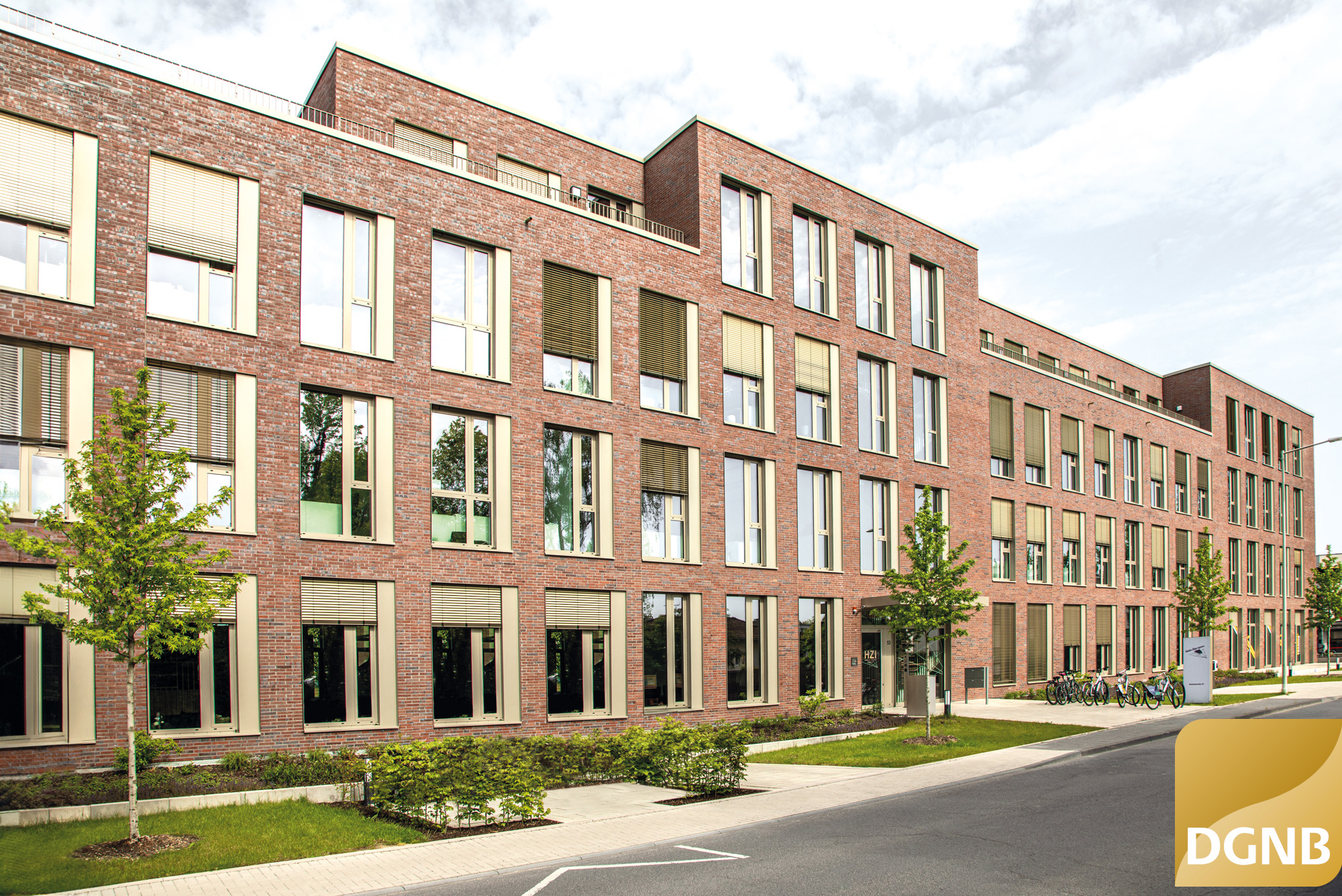 Bürogebäude HZI in Bonn, Röhfeldstraße - DGNB Gold Zertifikat
